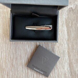 Northern Jewelry Classic 925 Sterling Silver One Inch Tie Bar Clip